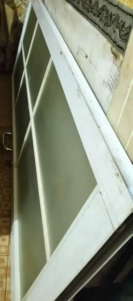 jual cepat! Pintu geser kaca alumunium