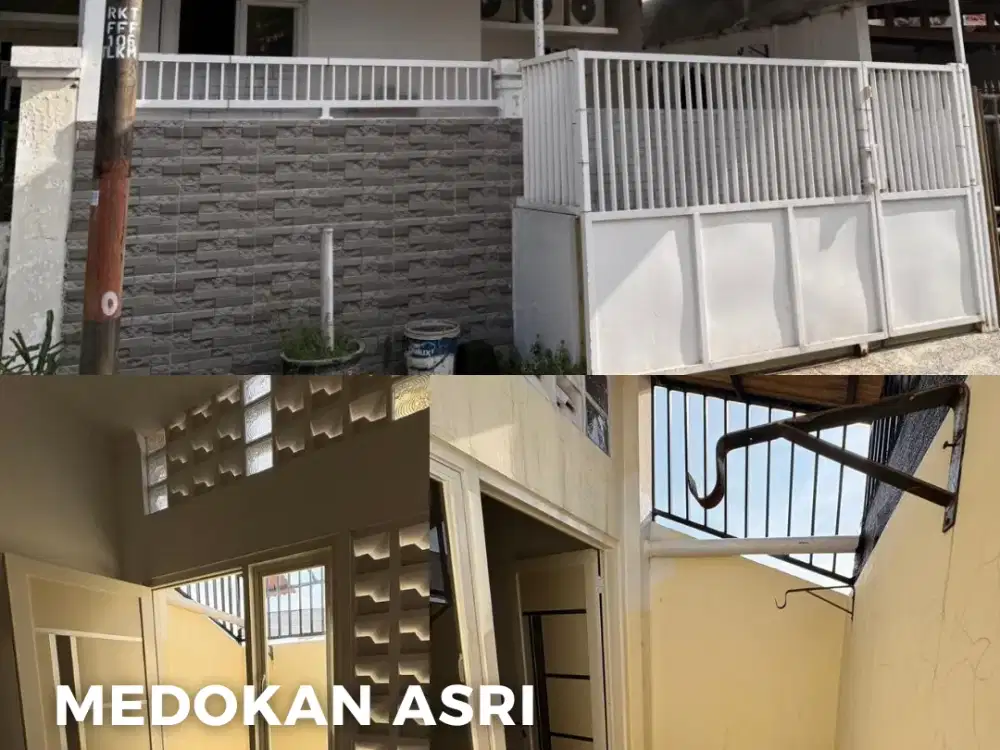 Rumah Siap Huni di Medokan Asri , Free kitchen set dan AC 3