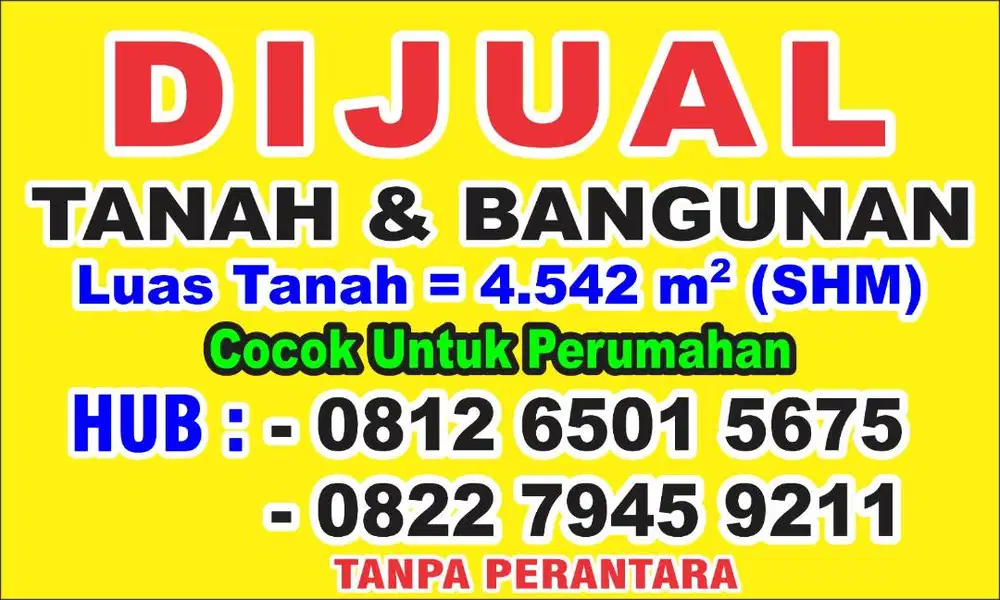 Dijual tanah strategis pinggir jalan lintas Tebing Tinggi- P. Siantar