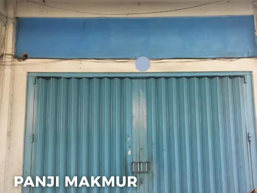 Ruko panji makmur Panjang jiwo, hadap: timur
