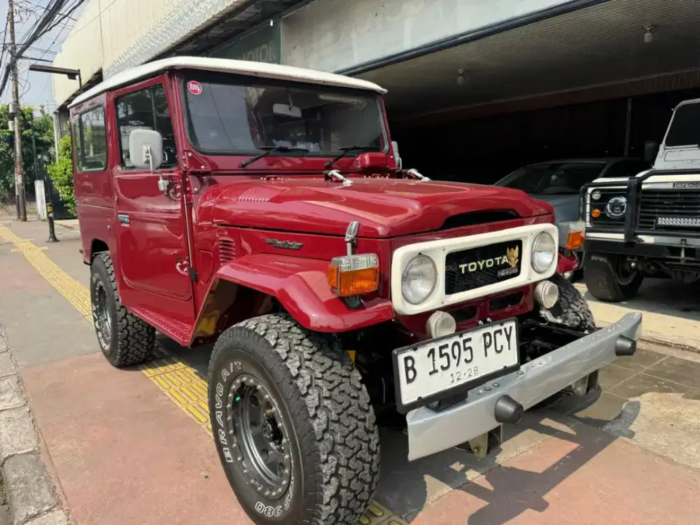 Toyota hardtop diesel  BJ40 th 1984 istimewa