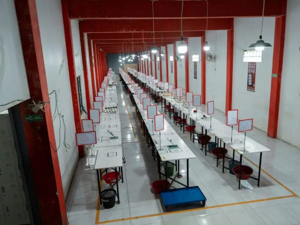 Dijual Gudang/Pabrik Bersih Siap Pakai Harga Masih Bisa Nego Lokasi Strategis di Rancaekek, Bandung