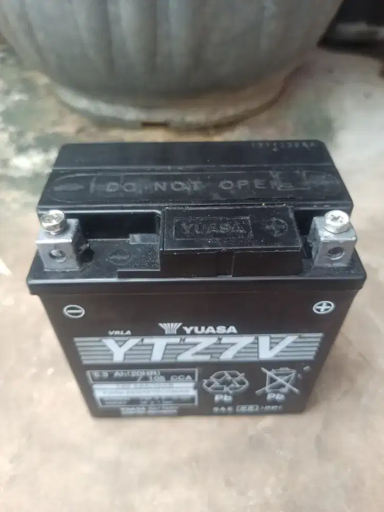 Aki accu Yuasa YTZ7V Nmax Old dll