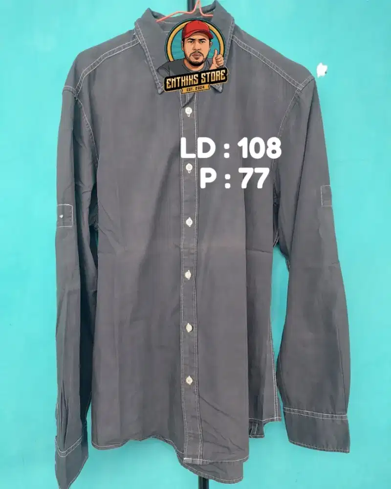 Baju kemeja formal dan sanghai