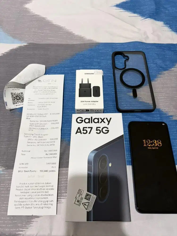Samsung A57 Navy Ram 8 / 256