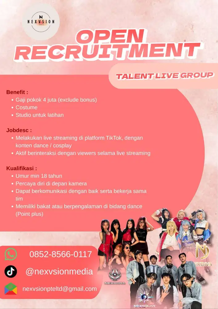 OPEN LOKER - Domisili Bandung