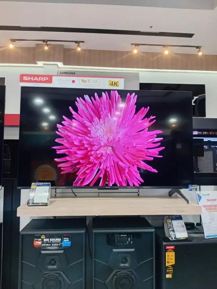 TV Sharp UHD 55inch Bisa Cicilan Pake Home Credit Mulai 15rb/hari
