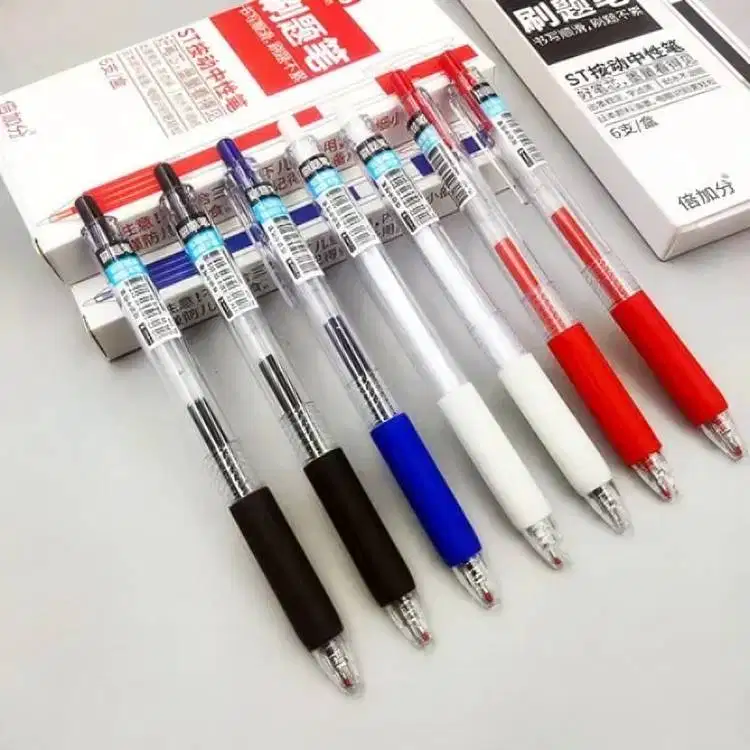 Pulpen Gel 0.5mm Pen Ink Alat Tulis Kantor Sekolah Signature Pen - ATK