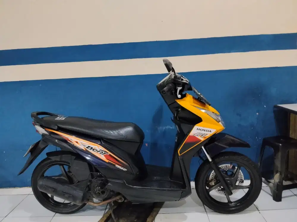 JUAL HONDA BEAT FI 2013 KONDISI GRES