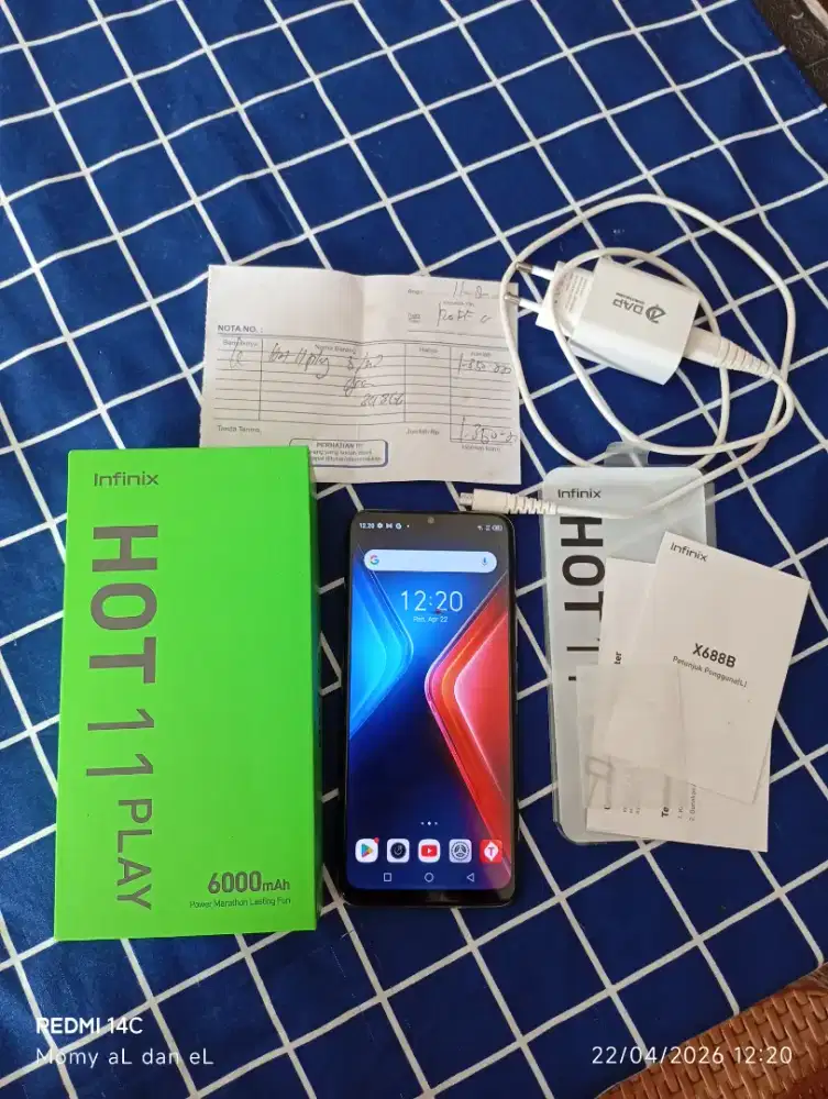 INFINIX HOT 11 PLAY Lengkap