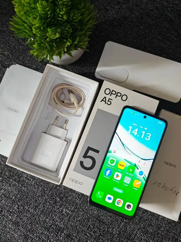 Oppo A5 8/128 Fullset Original Mulus Standar