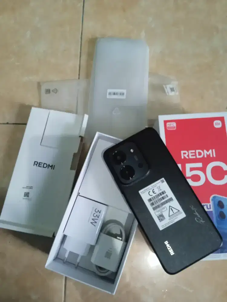 Redmi 15c ram 6/128 msih baru Bru sminggu pake aj jual ad perlu