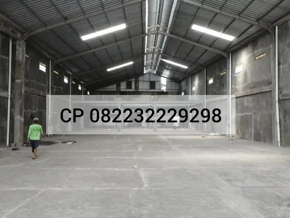 DISEWAKAN GUDANG SIAP PAKAI JEMBER