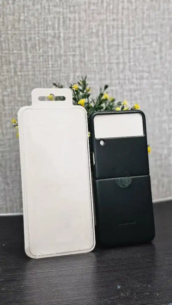 Samsung Leather Cover Z Fold3 5G Green Original