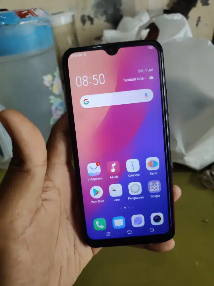 vivo y12 64gb red fulset