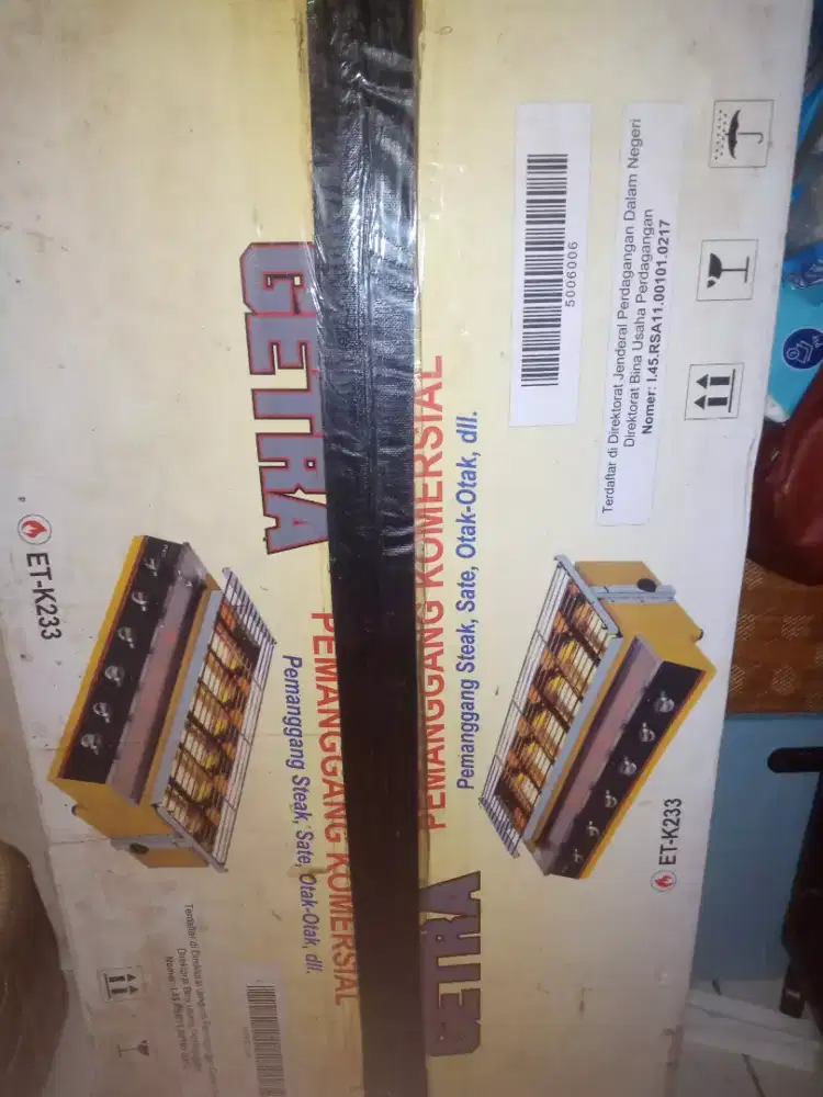 Jual kompor panggang 6 tungku.