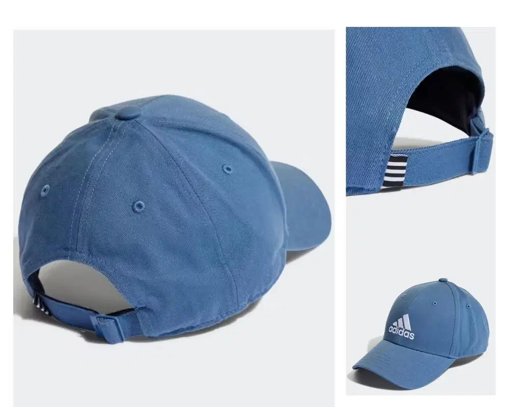 Topi Adidas Original - Cap Running cotton baseball unisex blue