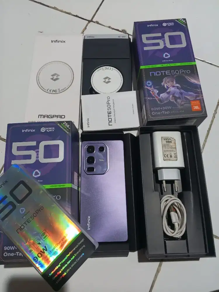 Infinix note 50 pro  garansi