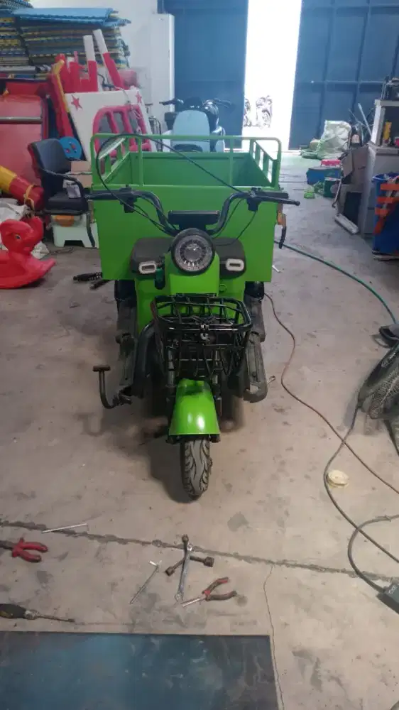 Gerobak e-bike 80 x 110 x 40