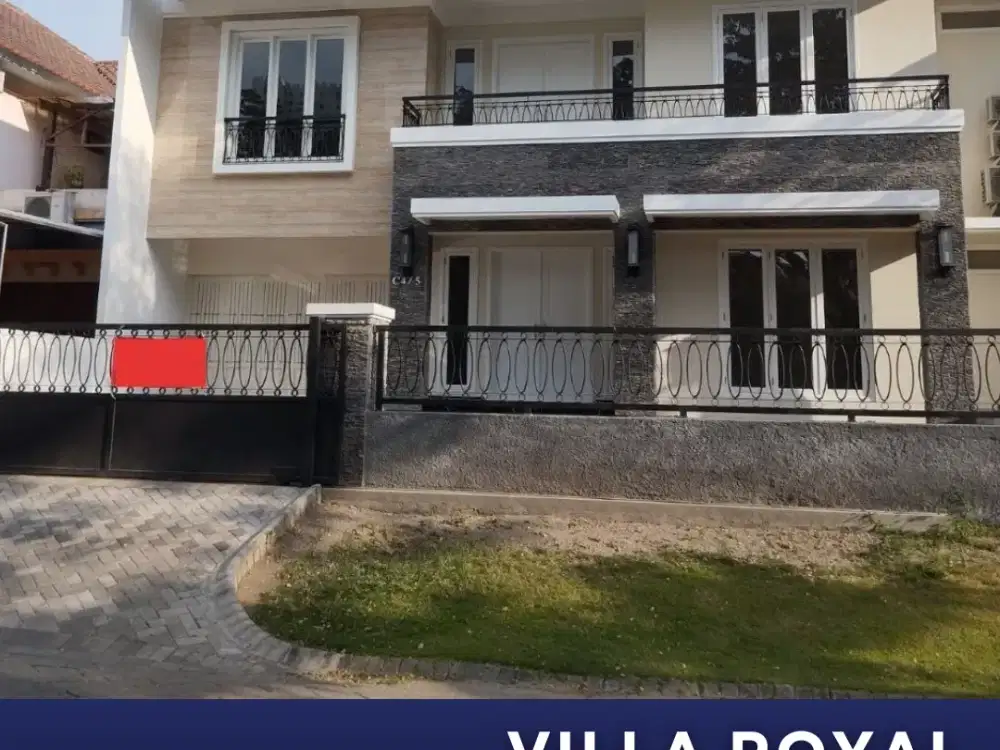 Rumah Premium Villa Royal Pakuwon City, Full furnished Duco & fully equiped.