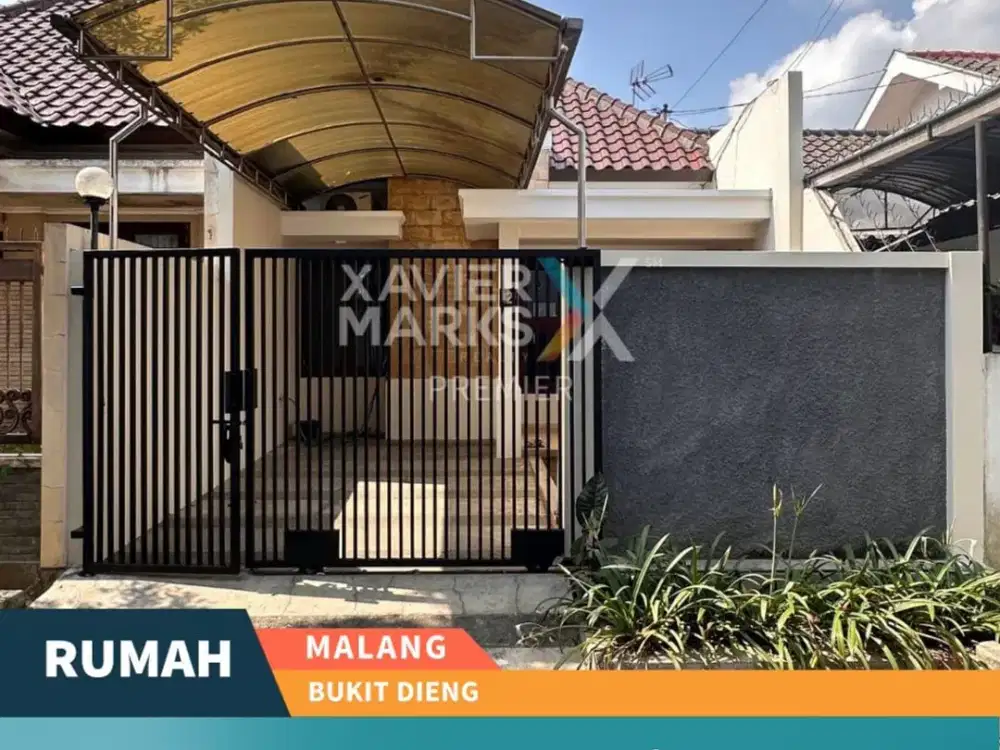 Termurah Disewakan Rumah Baru Renovasi Siap Huni di Bukit Dieng, Malang