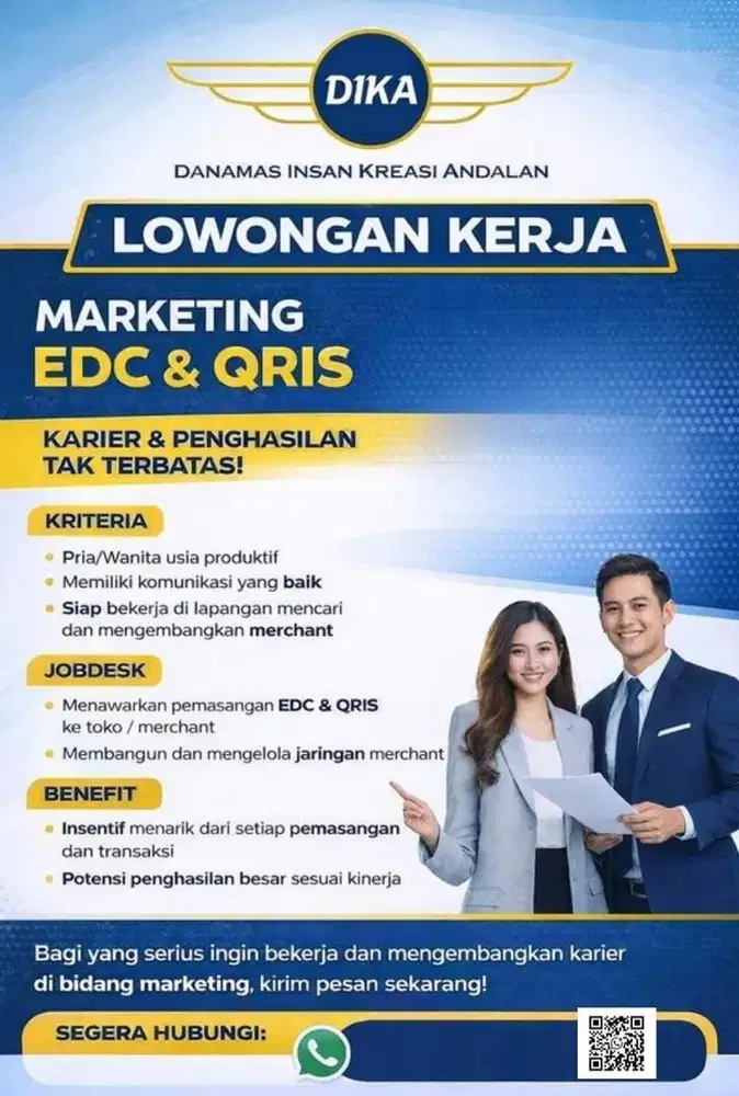 lowongan kerja marketing merchant
