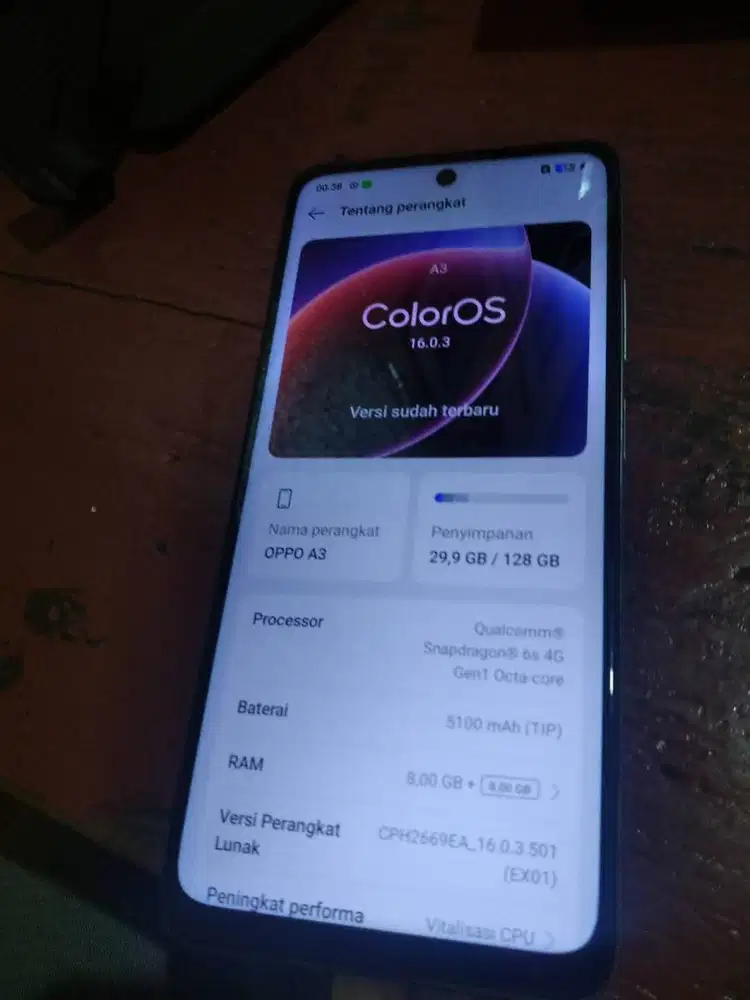 oppo a3 nfc ram8 128