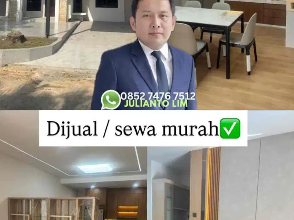 rumah sewa fullnished ready