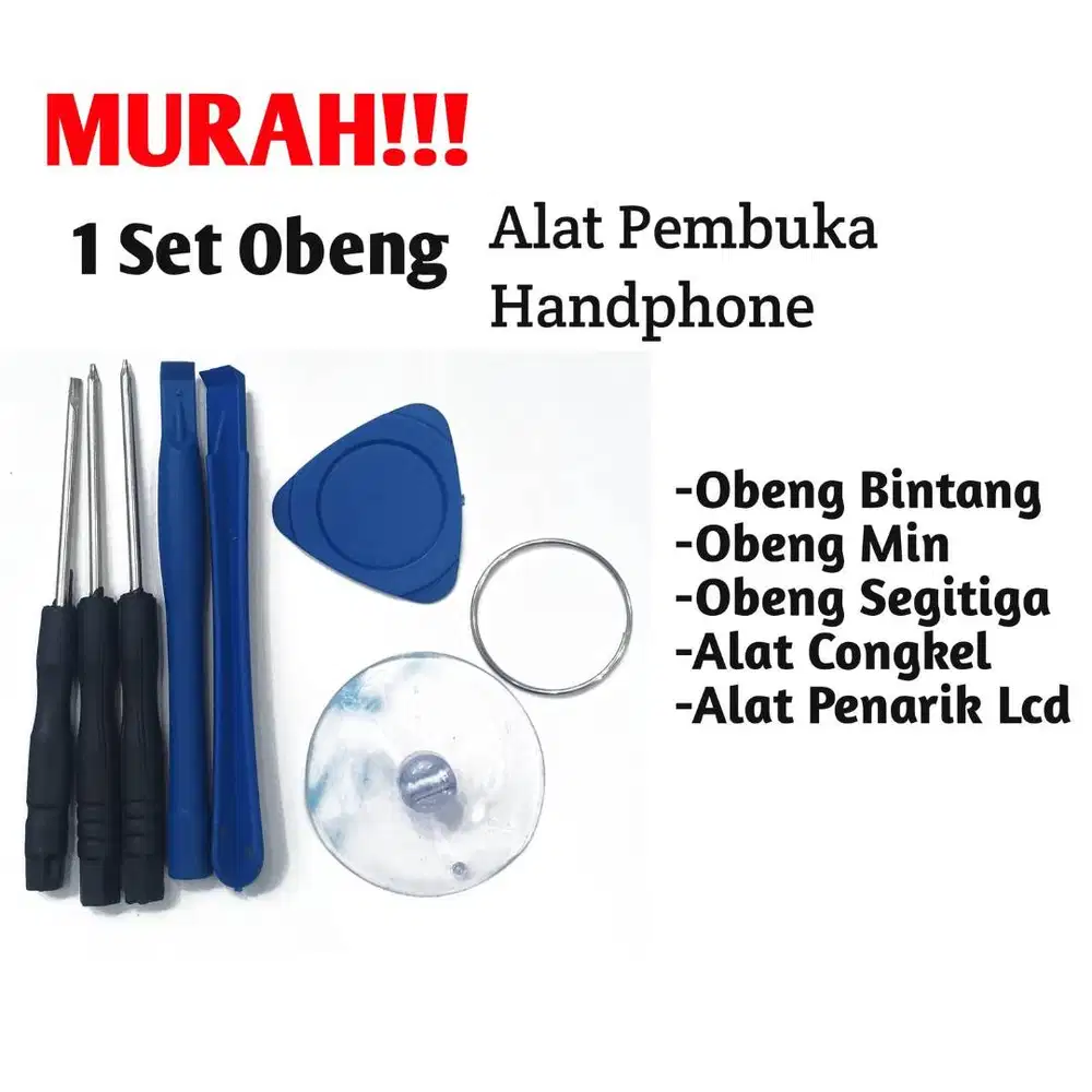 Obeng Mini Full set / Alat Pasang Lcd full set