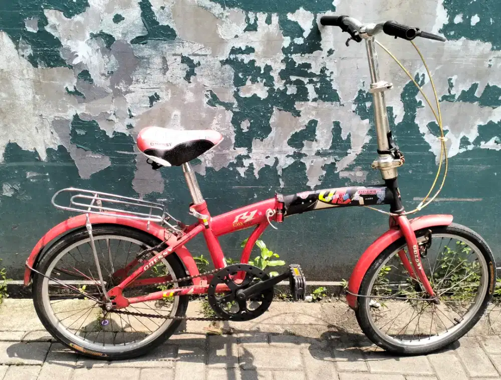 Sepeda lipat ukuran 20