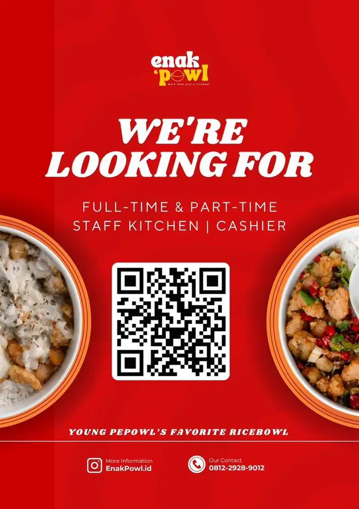 Posisi Staff Kitchen/Kasir