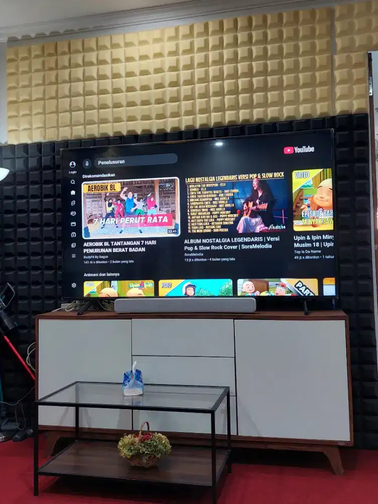 TV Sony 75 4K Fungsi normal no minus