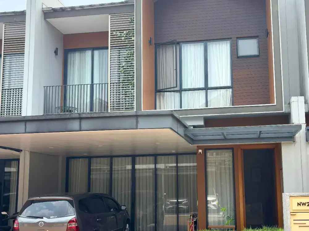 Rumah Modern Aesthetic FULL FURNISHED CUMA 3,9M. Cluster Baru Ter-mewah di kawasan Sentul City, THE SANCTUARY. Cuma Jalan Kaki ke SPORT CENTER!