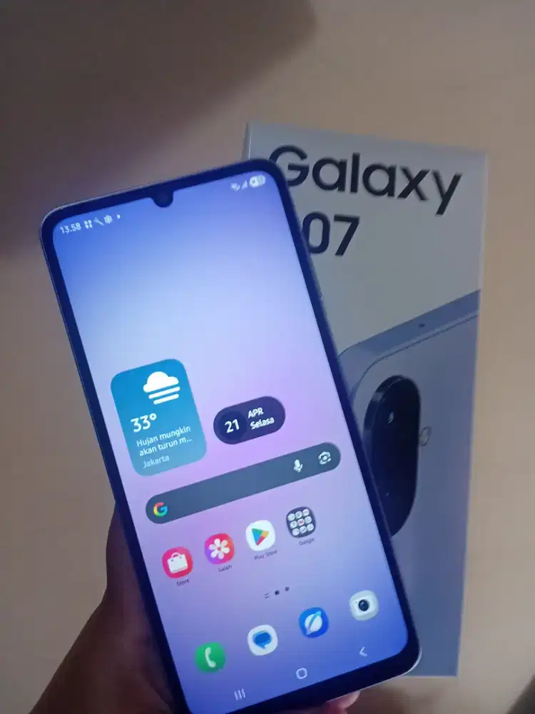 Samsung a07 buka segel