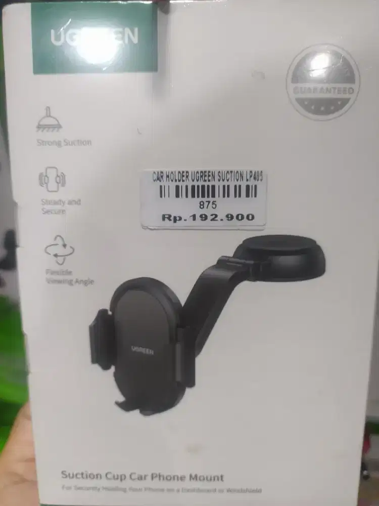 CAR HOLDER UGREEN SUCTION LP405