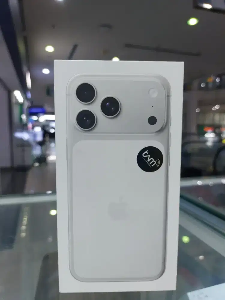 IPHONE 17 PRO MAX SILVER NEW RESMI IBOX