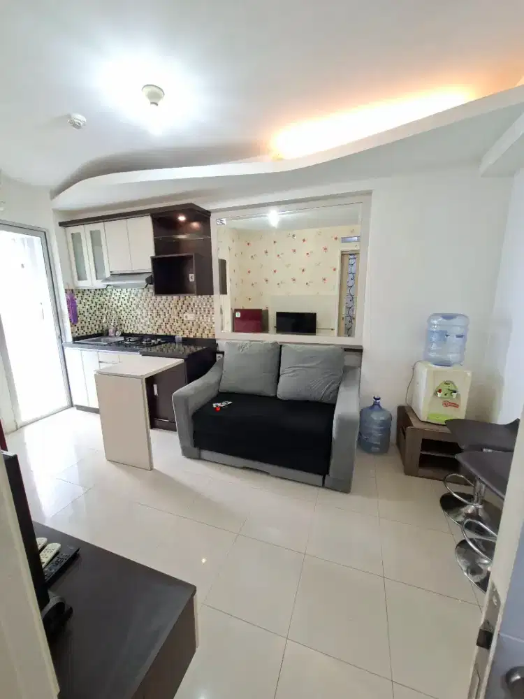 Sewa Murah Dua BR Apartemen Bassura City 14.5 JT/3 bln Free ipl