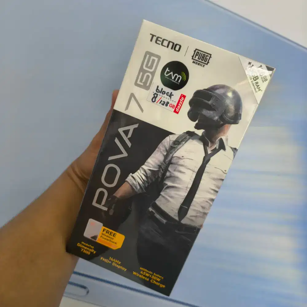 TECNONPOVA 7 5G RAM 8/128 NEW