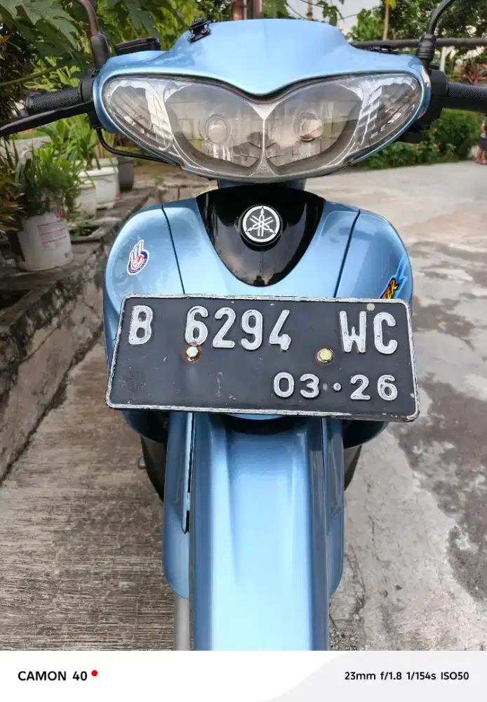 RESTORASI RINGAN MIO SPORTY BASIC SMILE 2010 KUNING