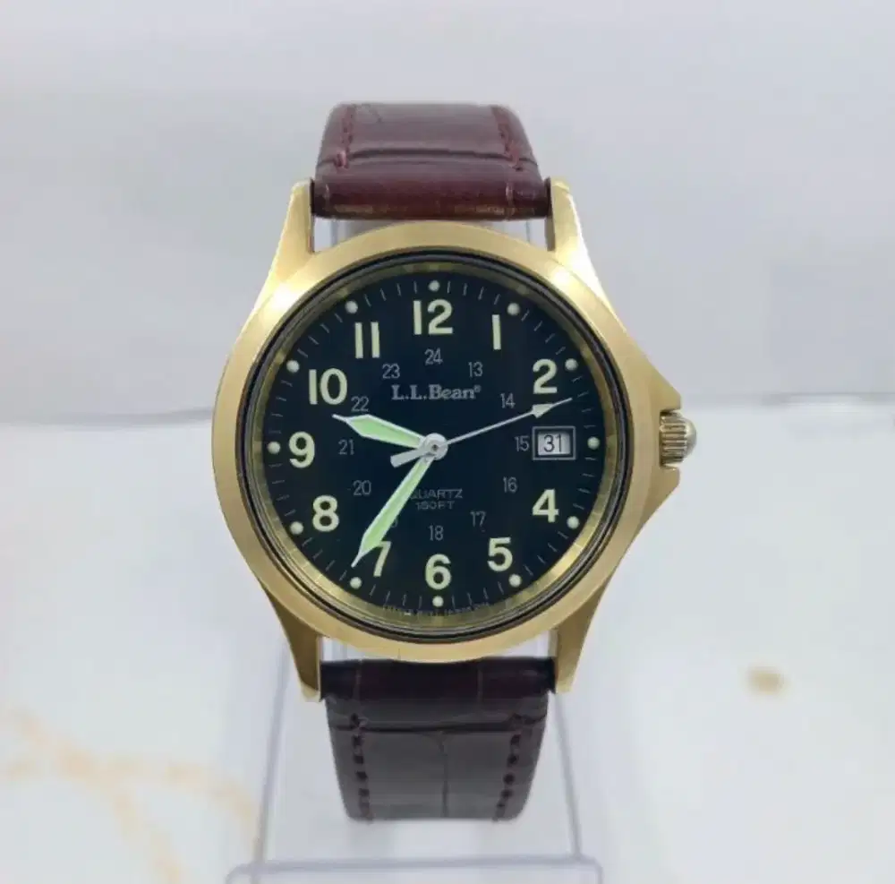 Jam tangan vintage L.L Bean military