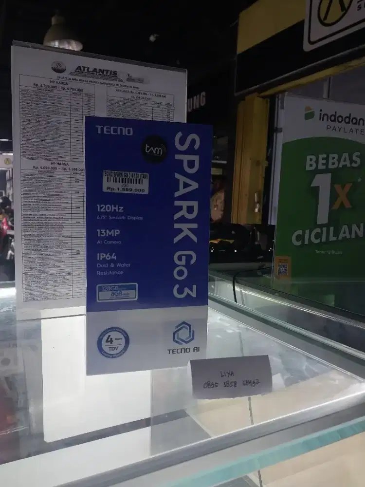 TECNO SPARK GO 3 4/128 | ATLANTIS DAHSYAT