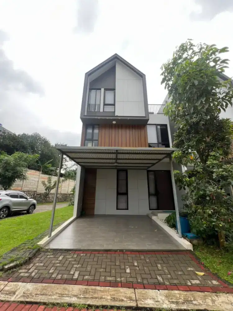 Turun harga! Dijual cepat Rumah Hoek furnish Kota wisata cibubur