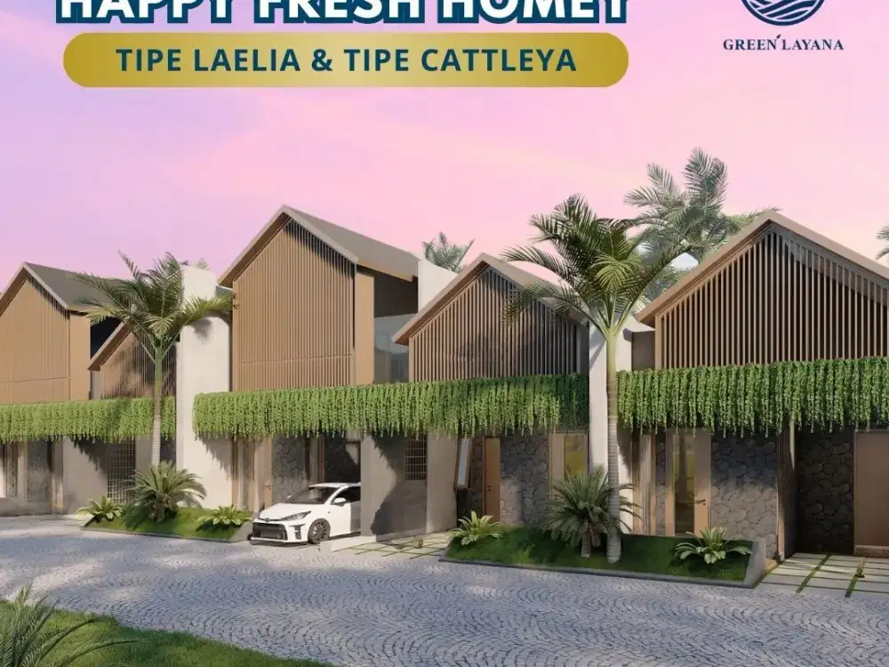 Perumahan Modern : Hunian Happy Fresh Homey 1 Lantai dan 2 Lantai di Salatiga