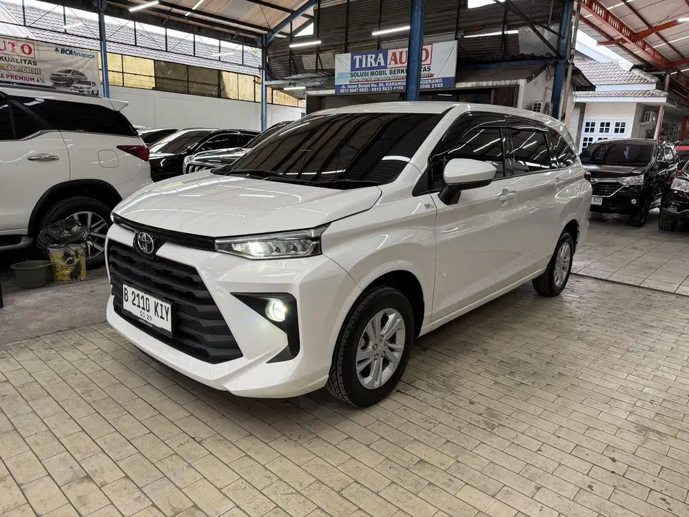 New Toyota Avanza E AT 2024 putih genap 1.3 Matic G CVT Xenia TP 2023
