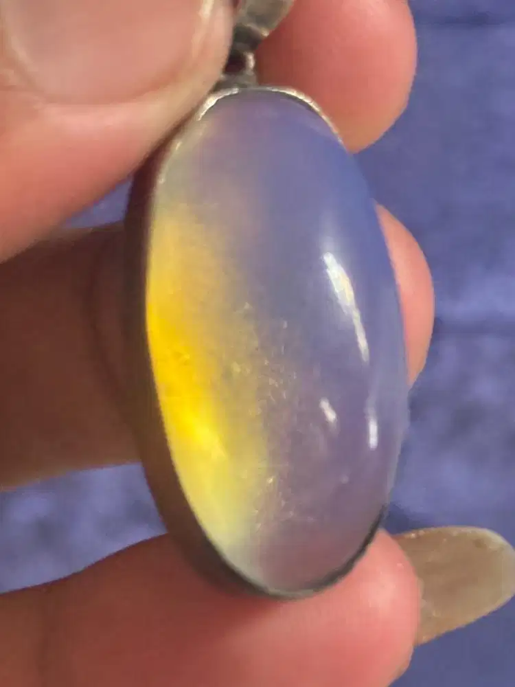 Liontin (pria/wanita)Barjad api ring perak