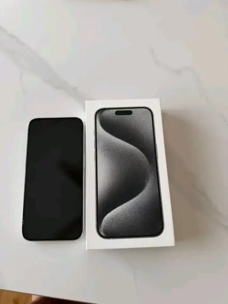 Iphone 15 pro max 256gb ibox white