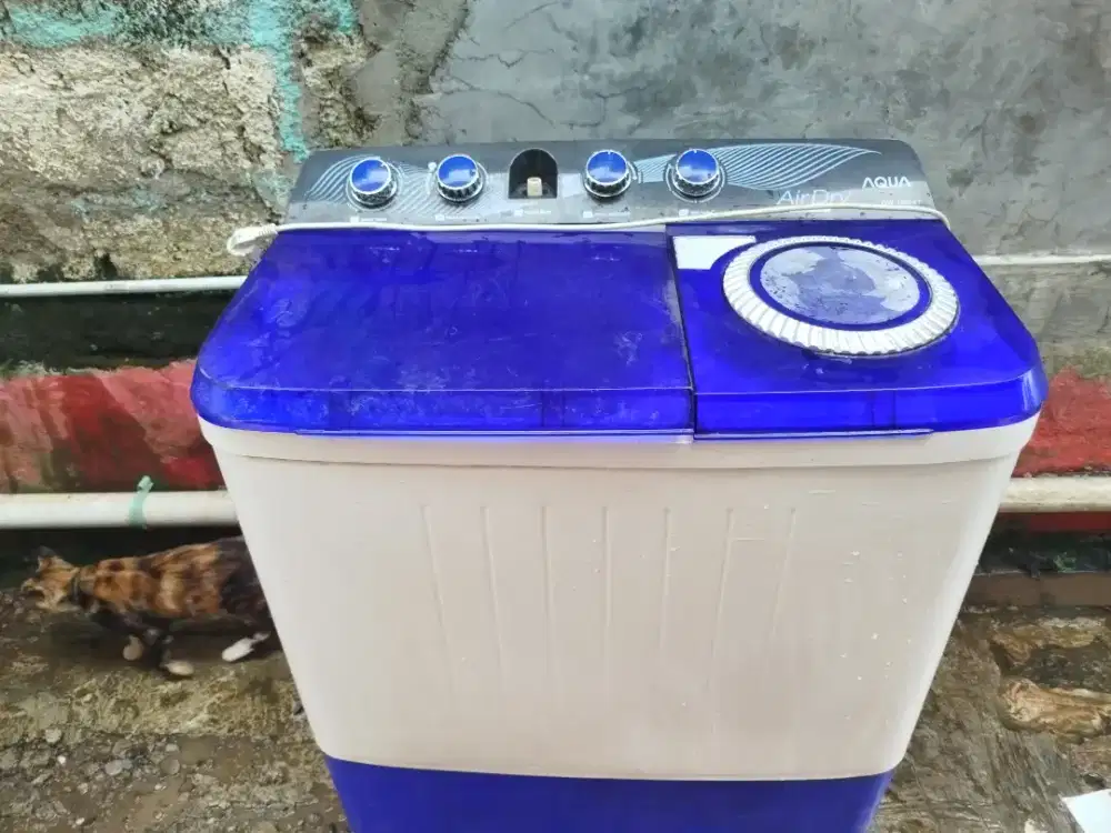 Bismillah dijual mesin cuci Aqua normal