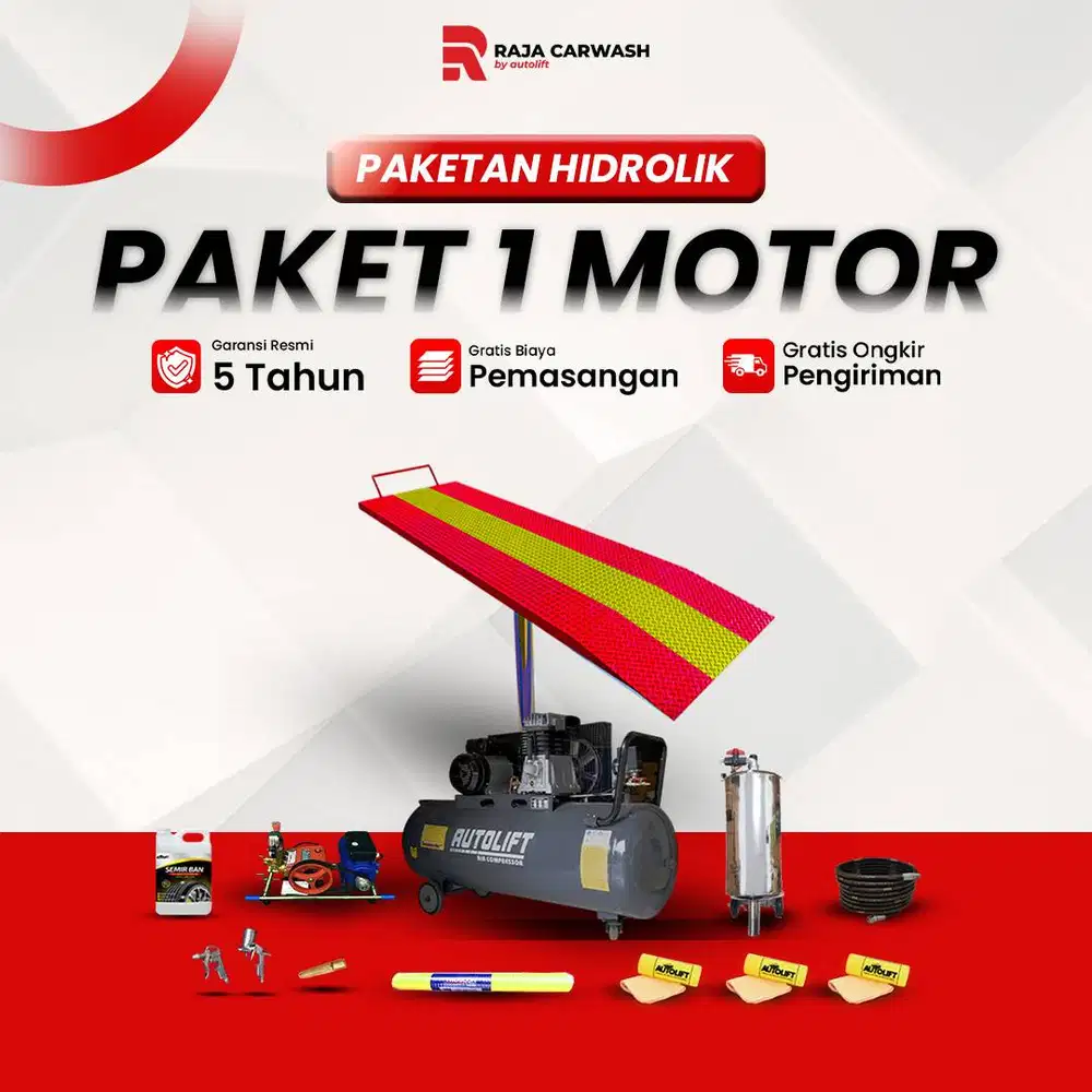 TERBARU PAKETAN 1 HIDROLIK SEPEDA MOTOR DARI AUTOLIFT