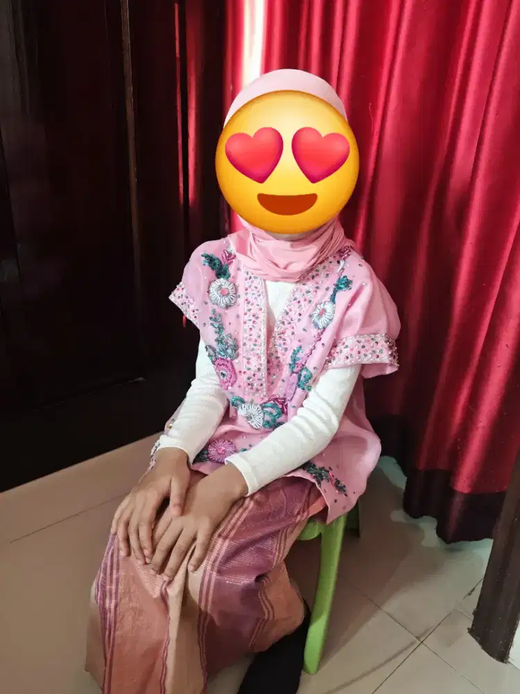 Preloved baju bodo modern anak usia 4-5 tahun