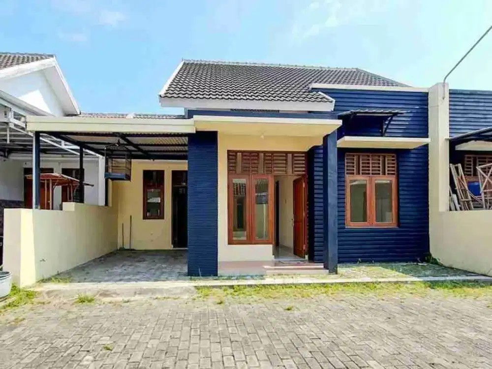 rumah cluster dekat solobaru luasan 134m² akses jalan 8meter di grogol